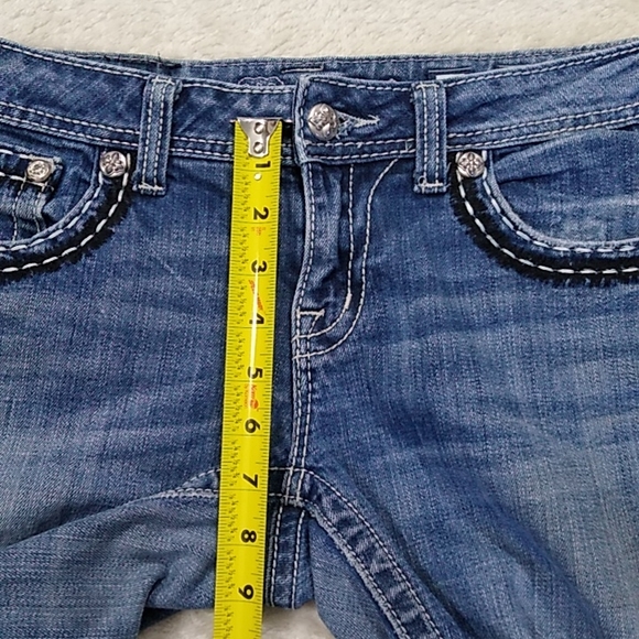Miss Me Jeans size 28 Boot Cut Distressed - Picture 14 of 15